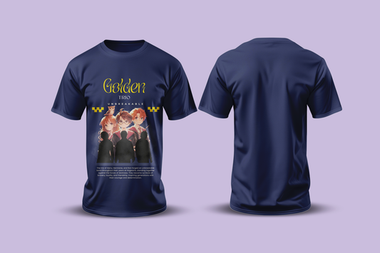 Golden Trio Oversized T-Shirt