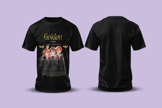 Golden Trio Oversized T-Shirt