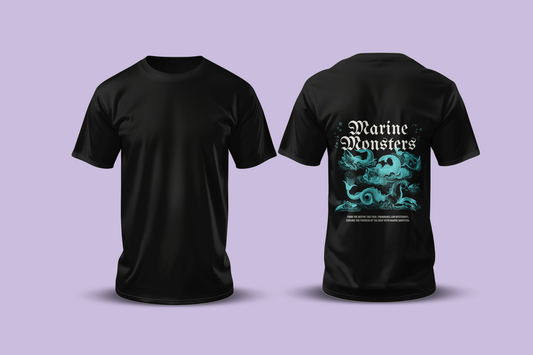 Marine Monsters Oversized T-Shirt